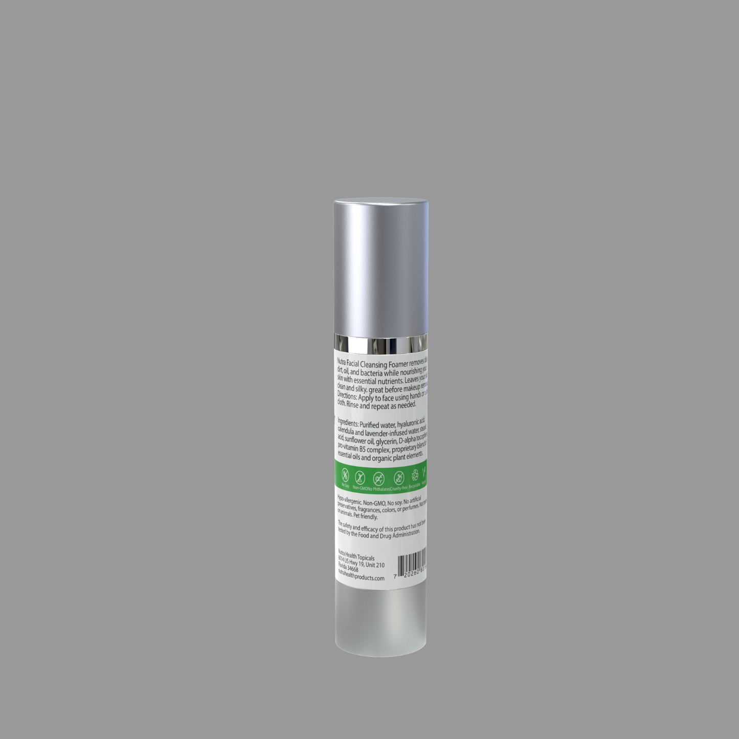 Facial Cleansing Foamer 1.7oz/50ml Pump TRAVEL