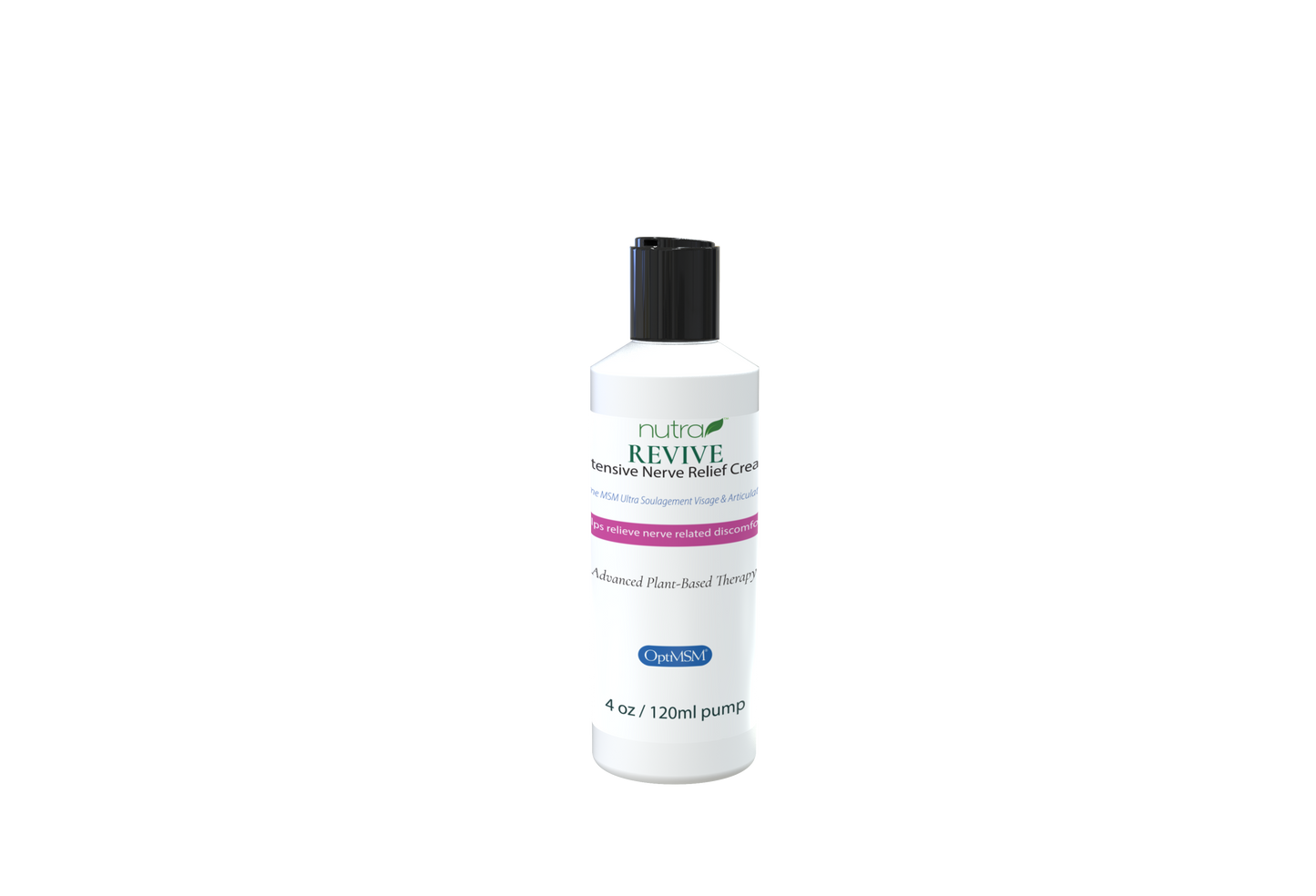 Revive Intensive Nerve Relief Cream (Neuropathy) 8oz / 240ml Pump TESTER