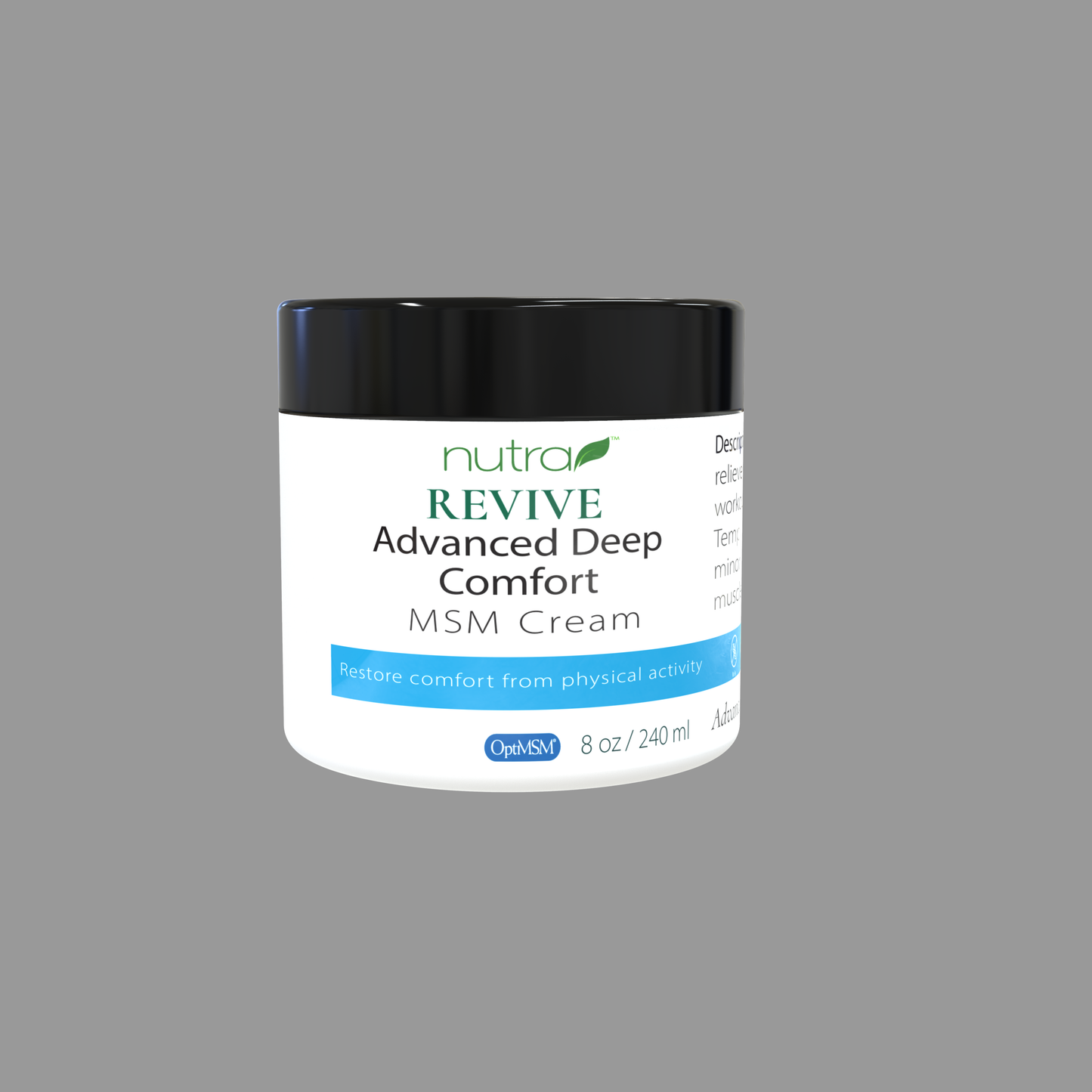 Revive Advanced Deep Comfort™ MSM Cream (FaceSkinJoint MSM Cream)