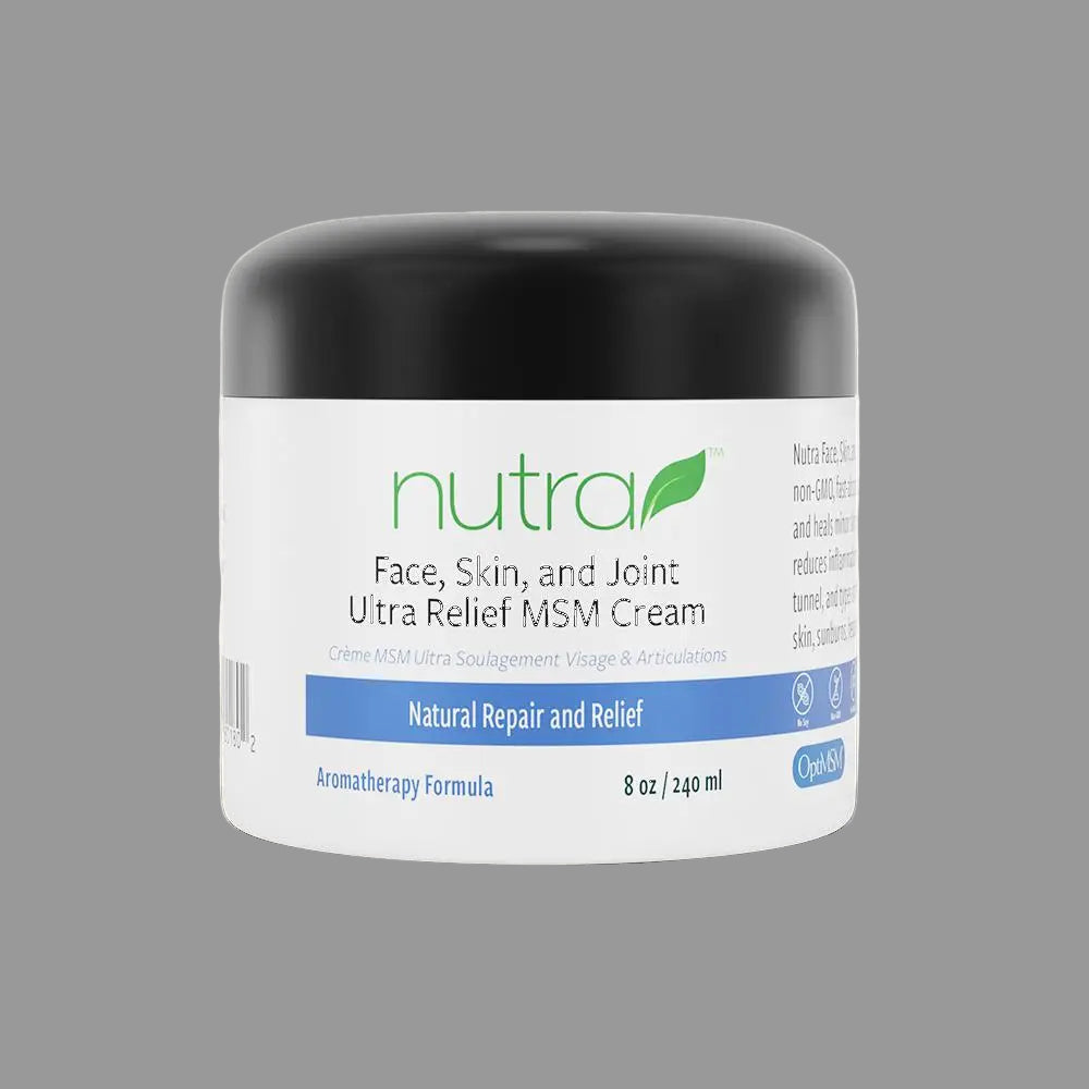 Face, Skin, and Joint Ultra Relief MSM Cream