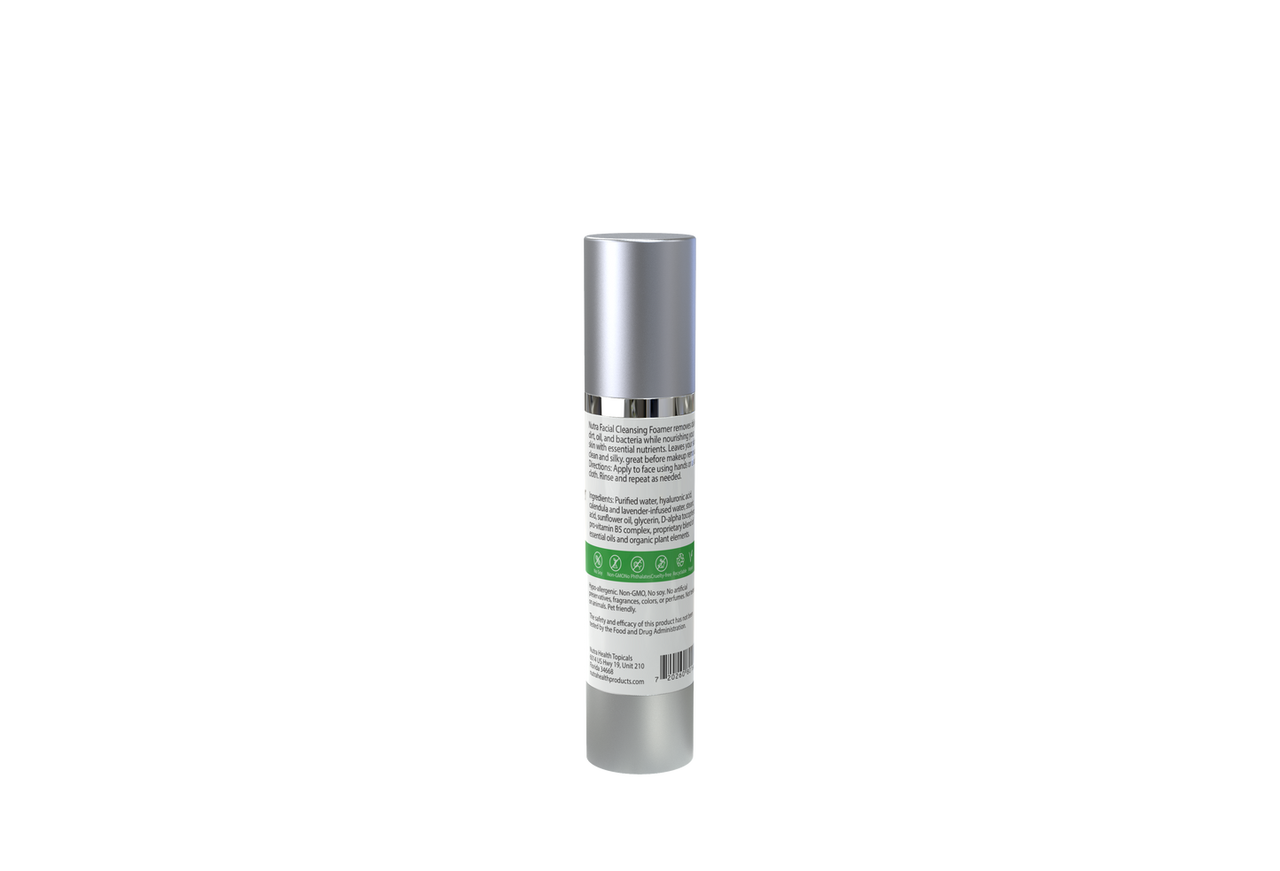 Facial Cleansing Foamer 1.7oz/50ml Pump TRAVEL