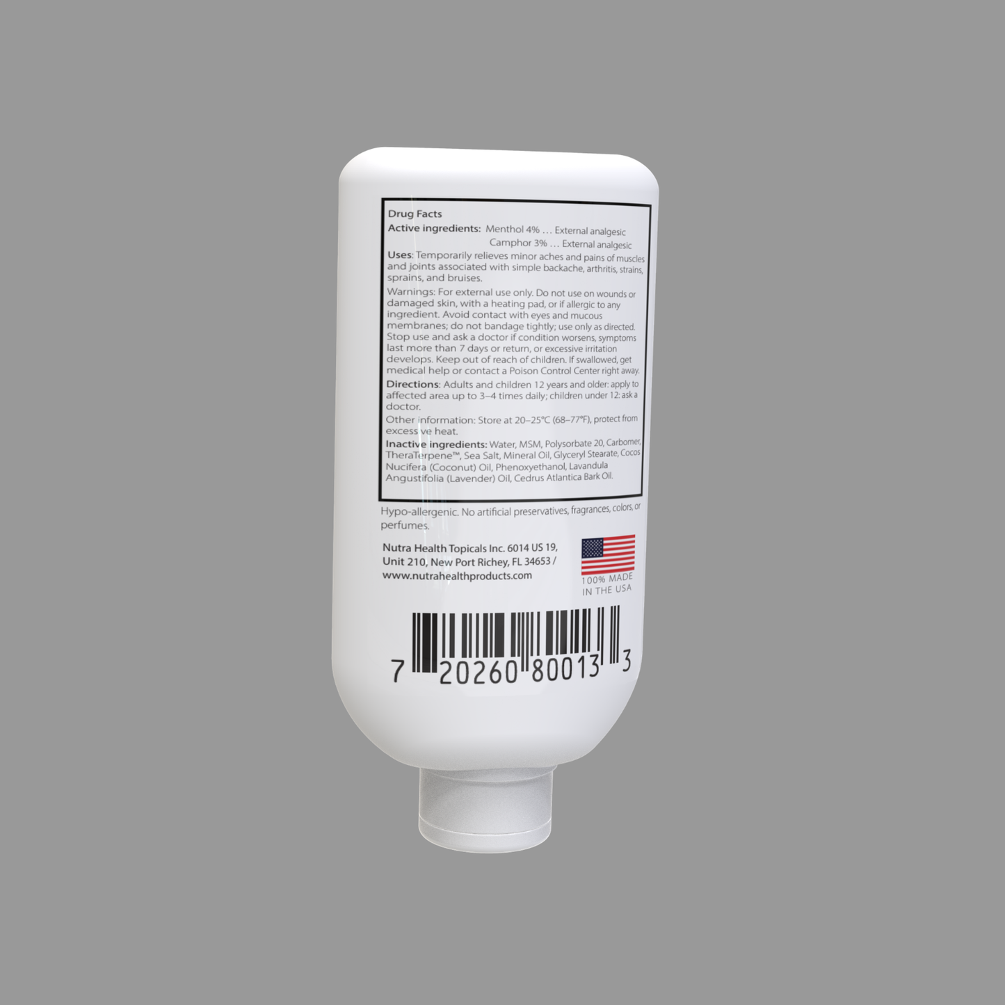FlexEase™ Instant Muscle and Joint Relief 4oz Travel Size (Instant Pain Relief)