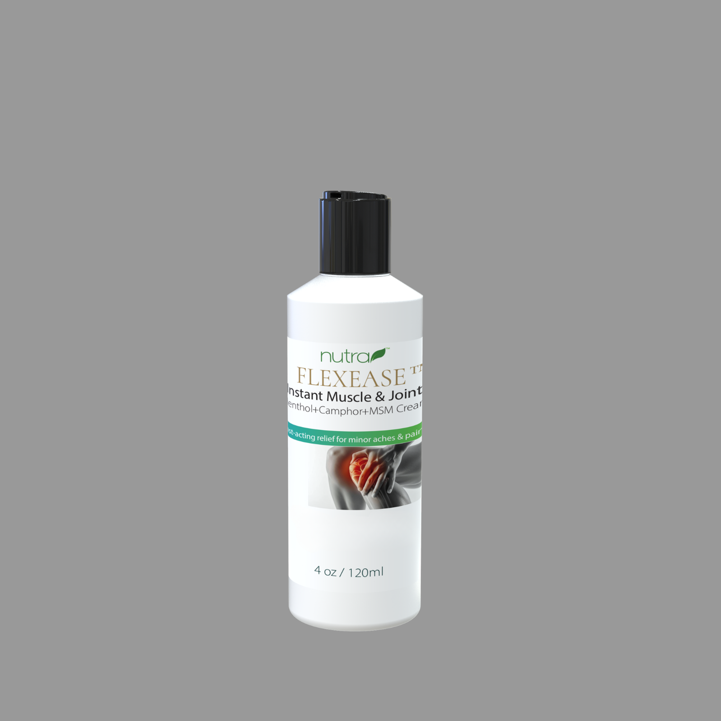 FlexEase™ Instant Muscle and Joint Relief 4oz Travel Size (Instant Pain Relief)