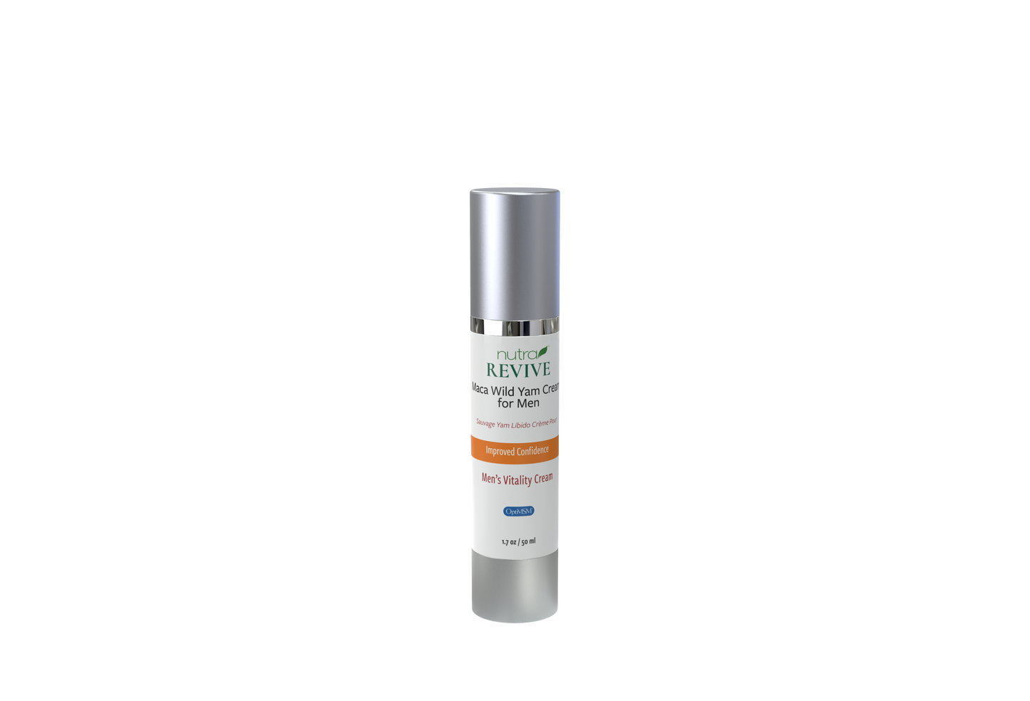 Revive Maca Wild Yam Cream for Men 1.7oz Pump