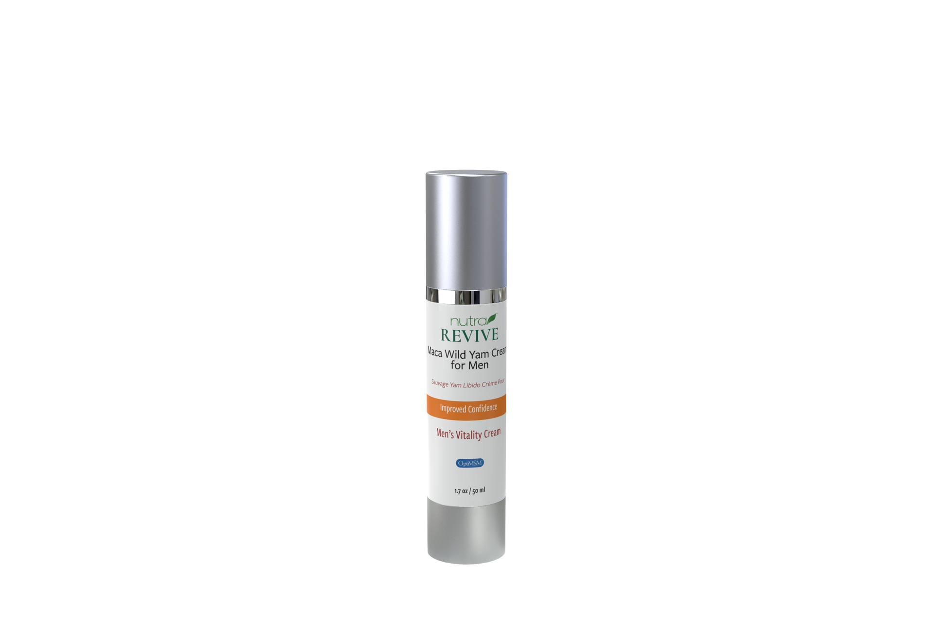 Revive Maca Wild Yam Cream for Men 1.7oz Pump
