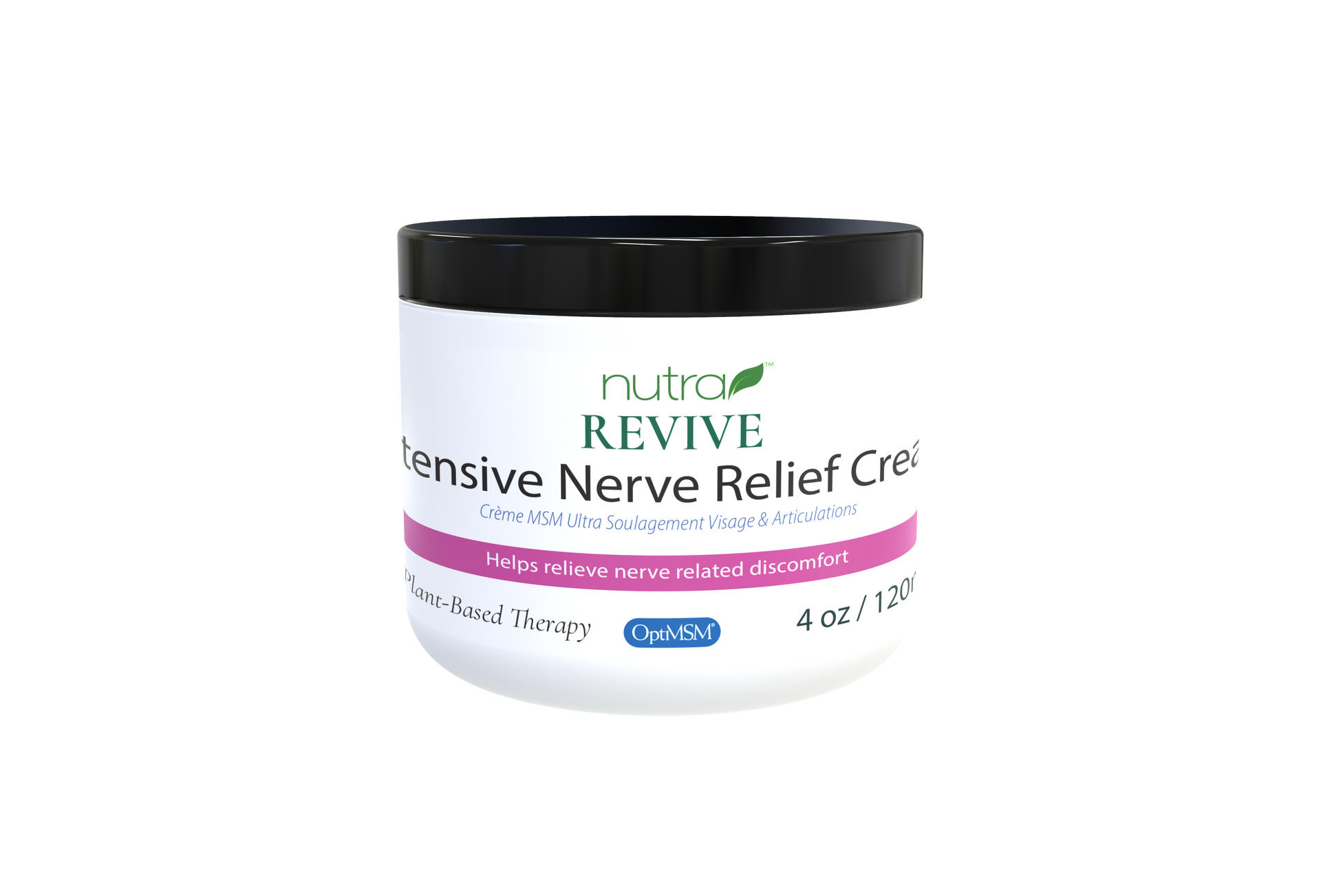 Revive Intensive Nerve Relief Cream (Neuropathy) 8oz / 240ml Pump TESTER