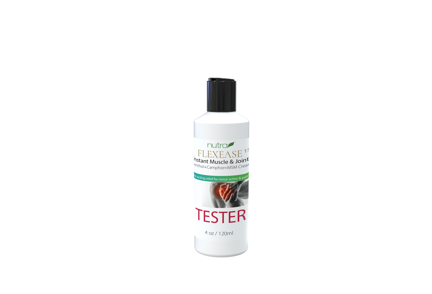 FlexEase™ Instant Muscle and Joint Relief 4oz Travel Tester (Instant Pain Relief)