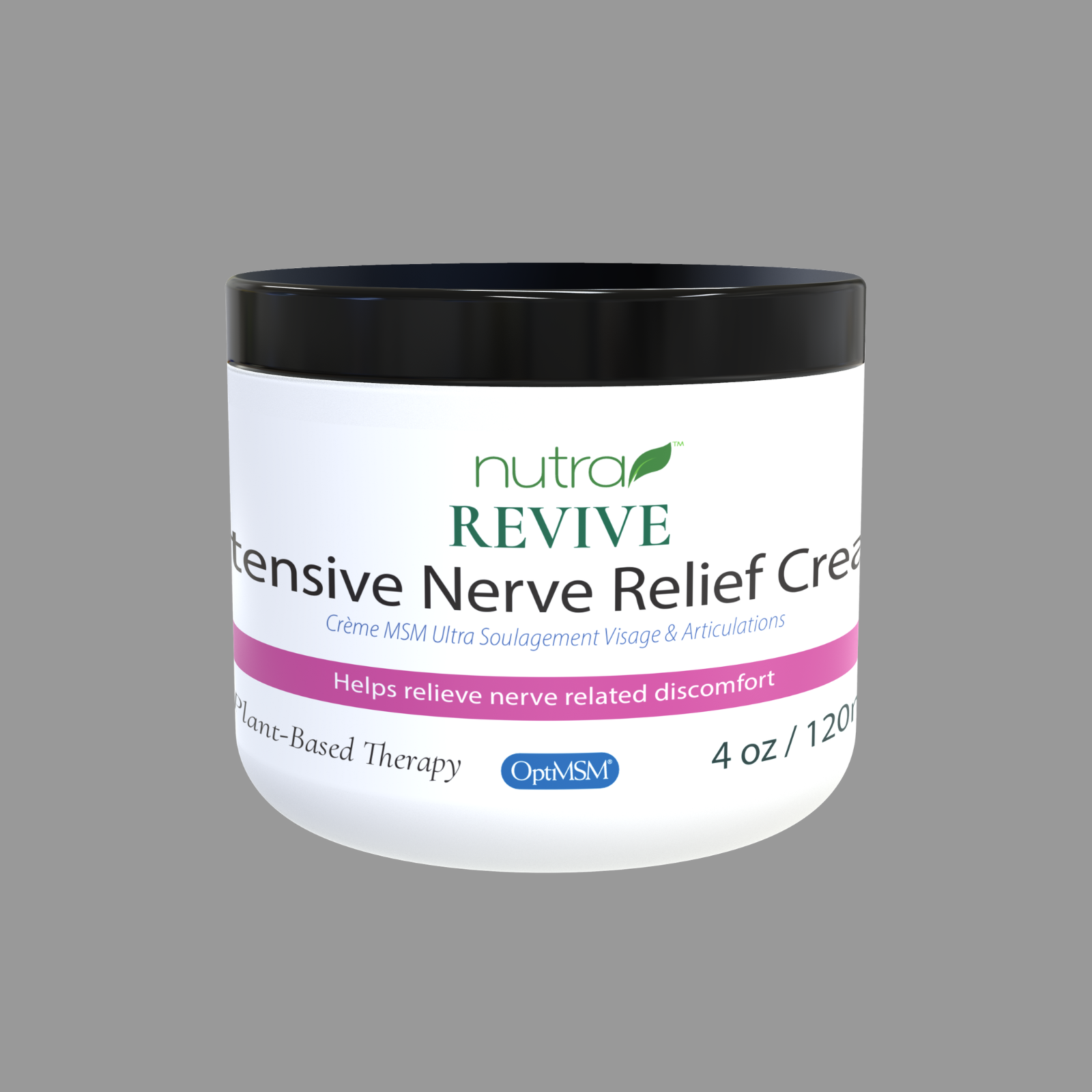 Revive Intensive Nerve Relief Cream (Neuropathy) 8oz / 240ml Pump
