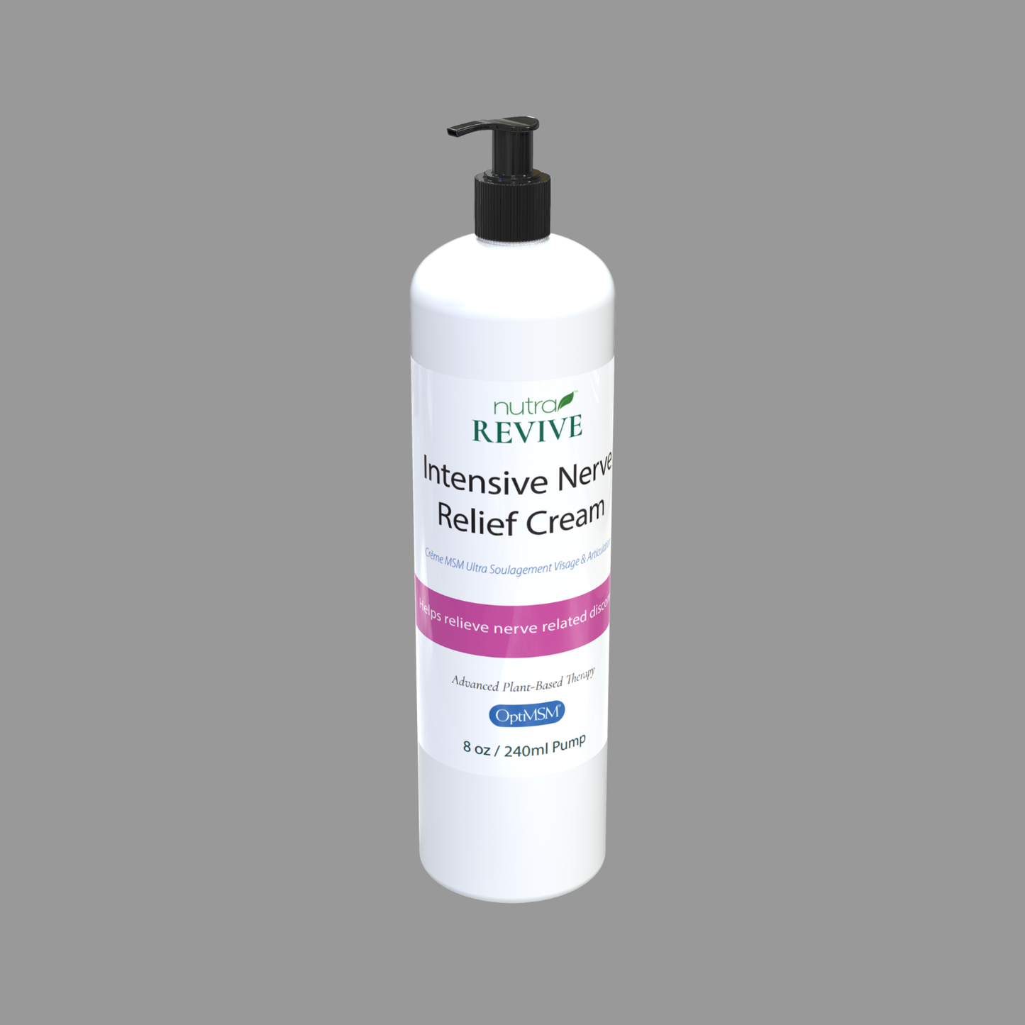 Revive Intensive Nerve Relief Cream (Neuropathy) 8oz / 240ml Pump