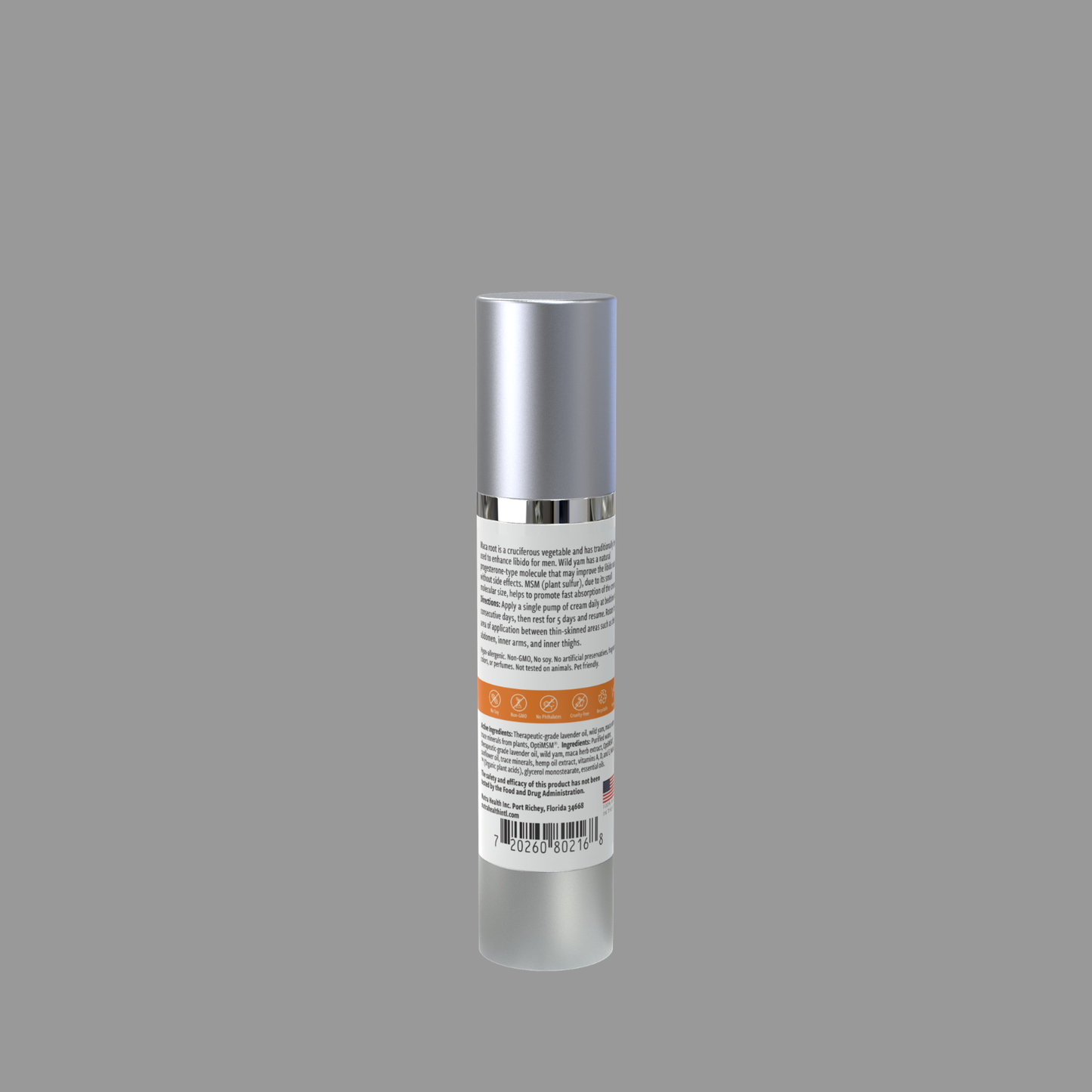 Revive Maca Wild Yam Cream for Men 1.7oz Pump