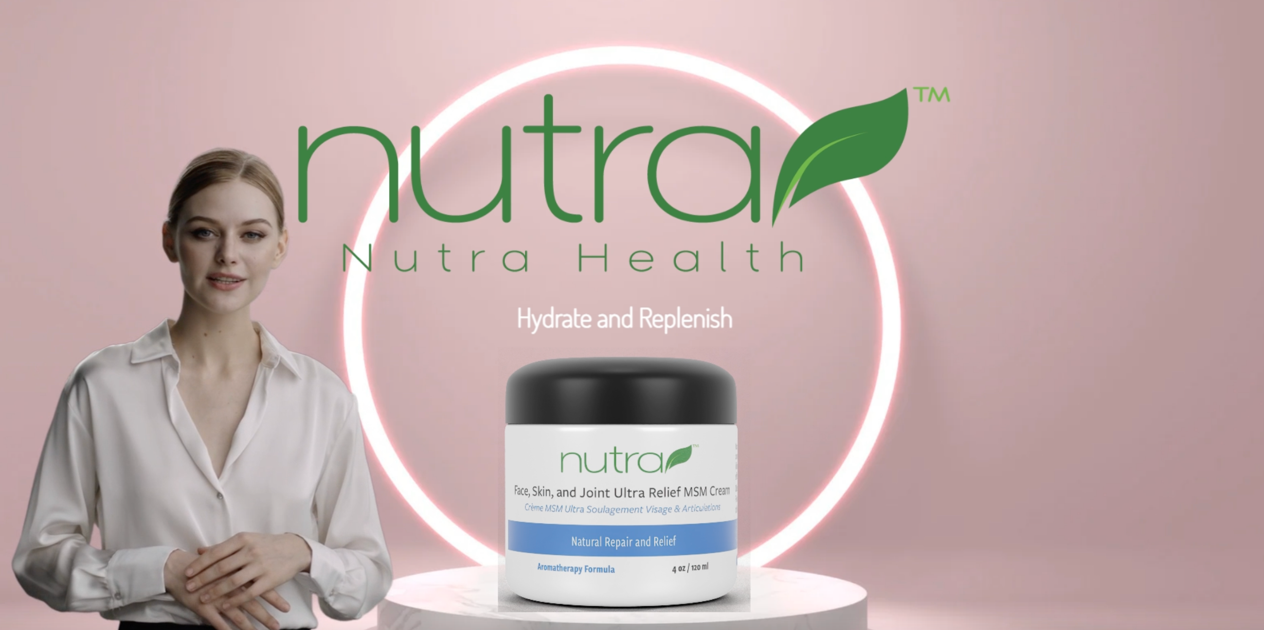 Nutra Face, Skin, and Joint Ultra Relief MSM Cream