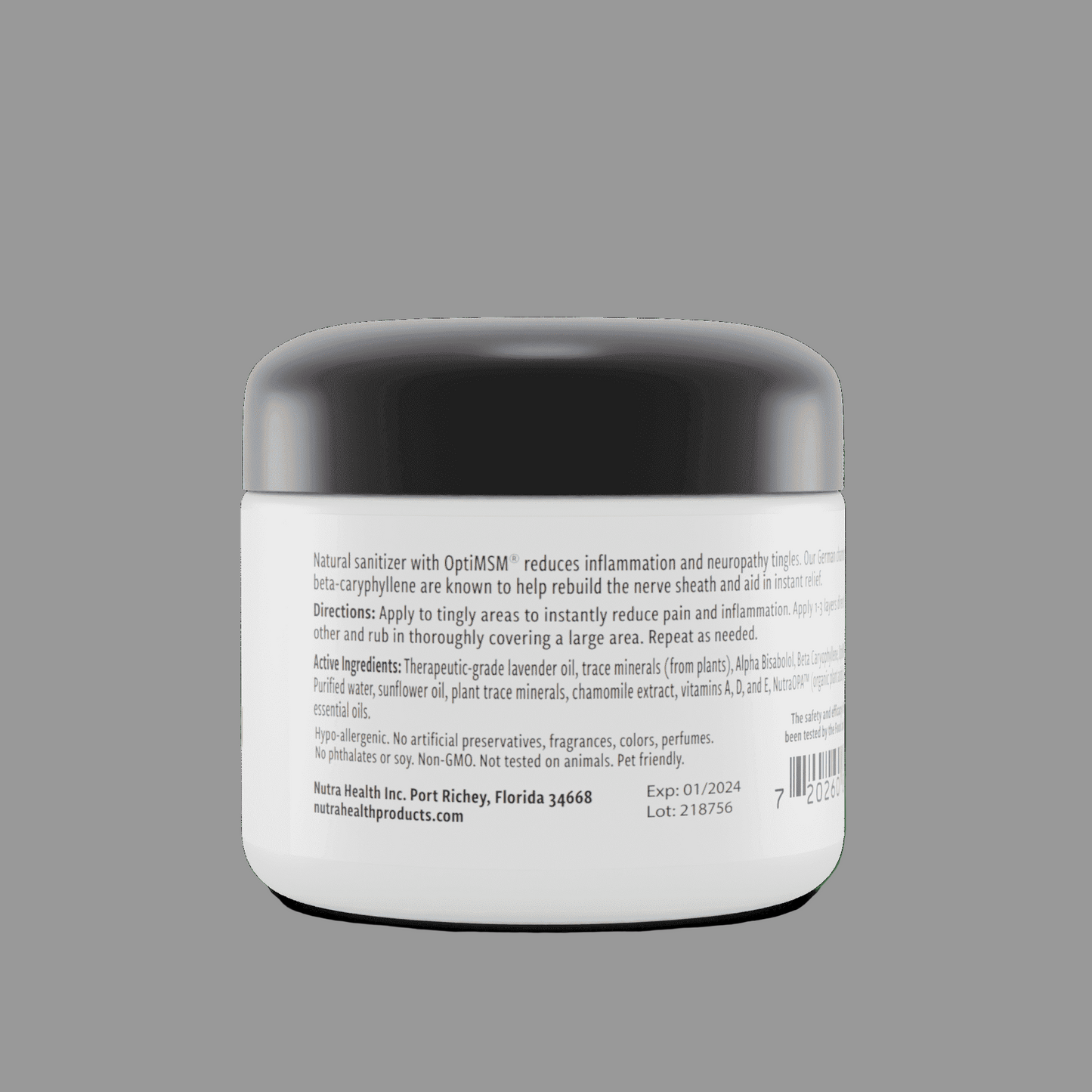 Peripheral Neuropathy MSM Cream