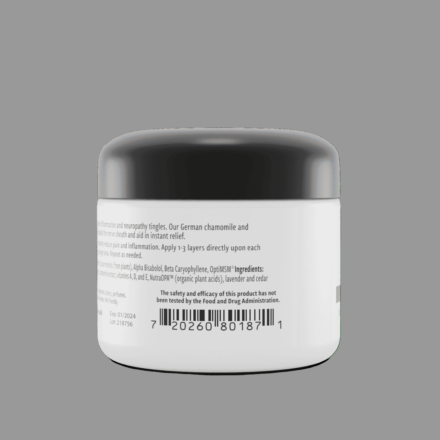 Peripheral Neuropathy MSM Cream